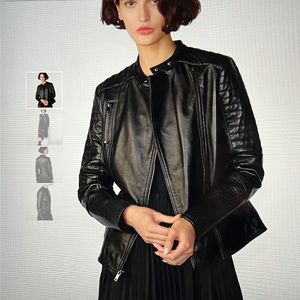 Wilson Leather Jacket, Women’s Size Large, Black, Brand New, Tags On